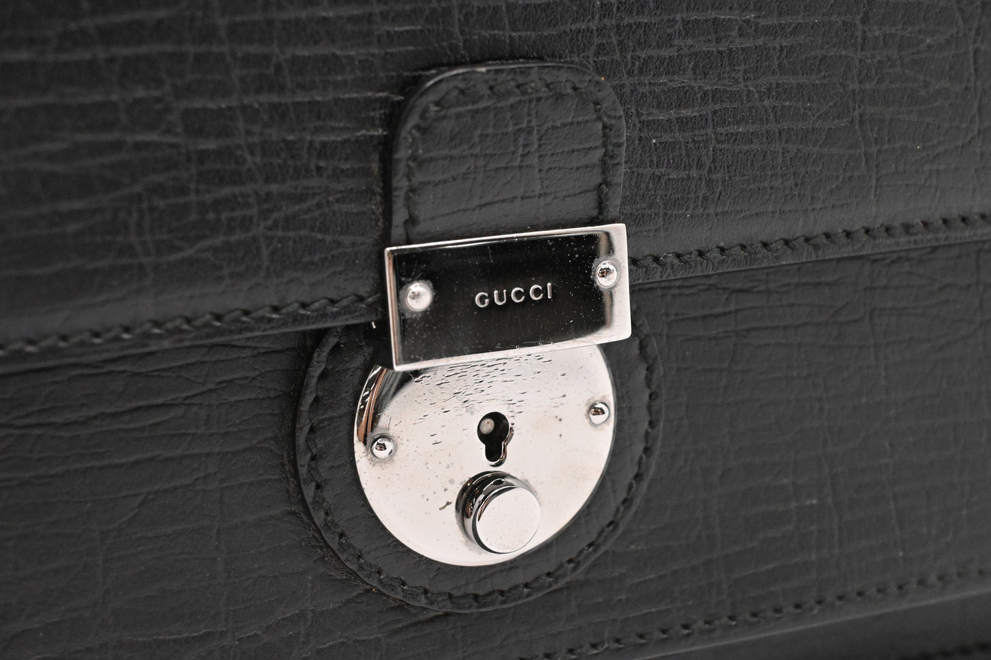 Gucci Handbag in Black Leather