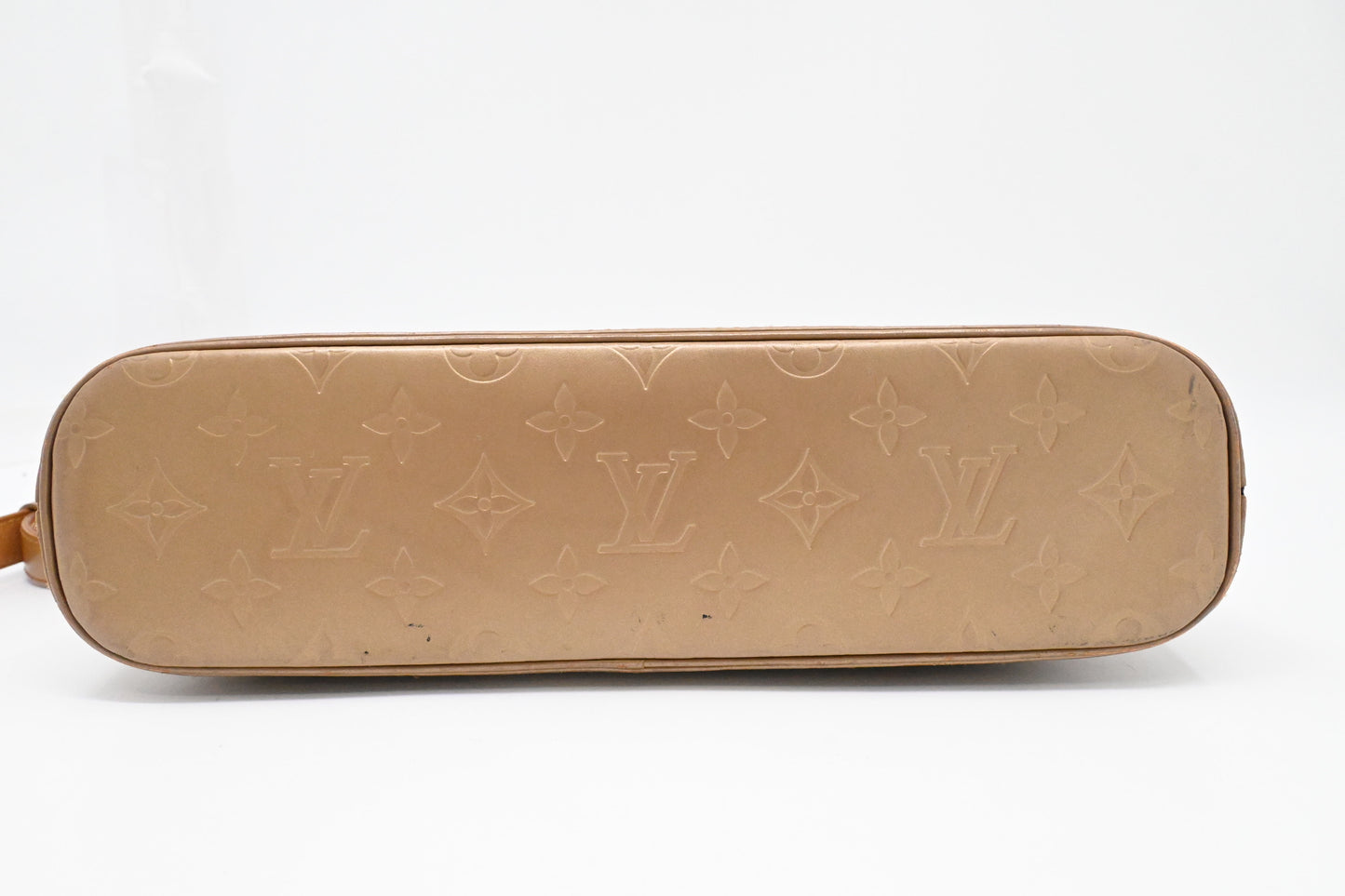 Louis Vuitton Allston in Champagne Gold Matte Leather