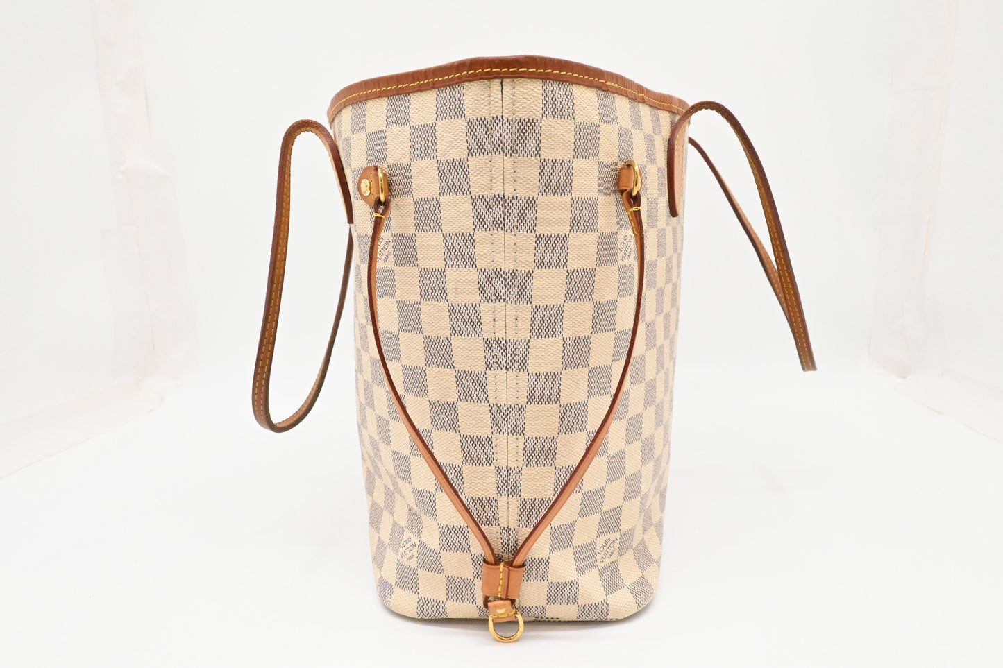 Louis Vuitton Neverfull MM in Damier Azur Canvas