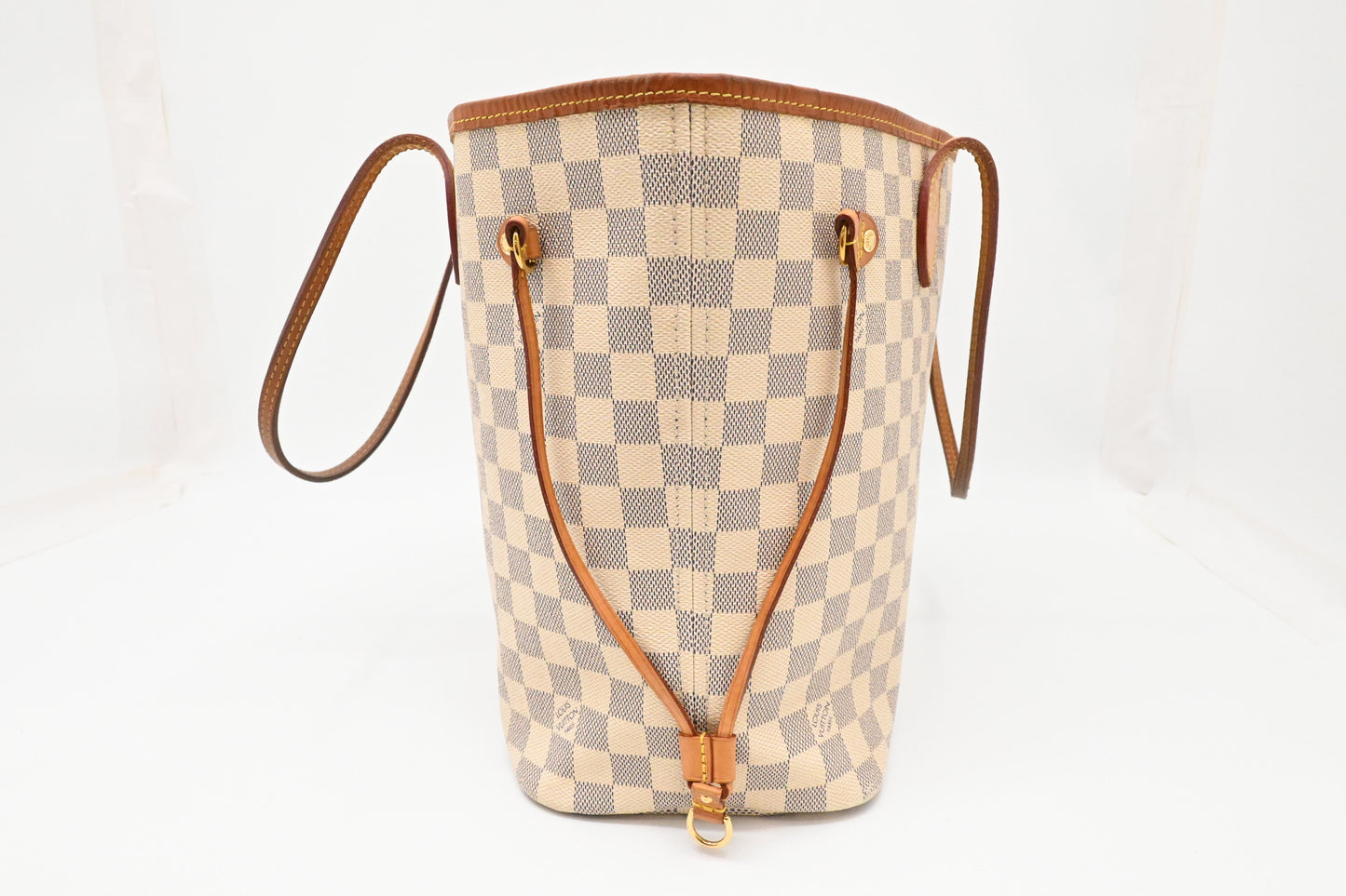 Louis Vuitton Neverfull MM in Damier Azur Canvas