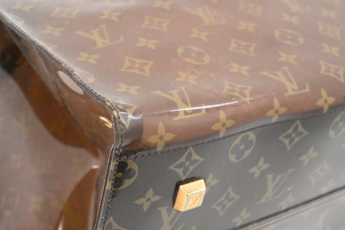 Louis Vuitton Cabas Cruise in Monogram Ambre Vinyl