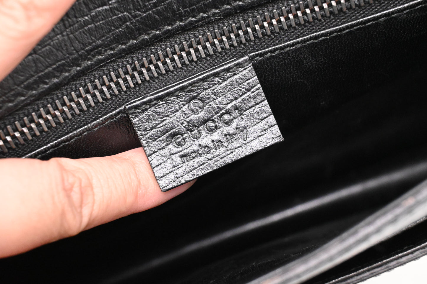 Gucci Handbag in Black Leather