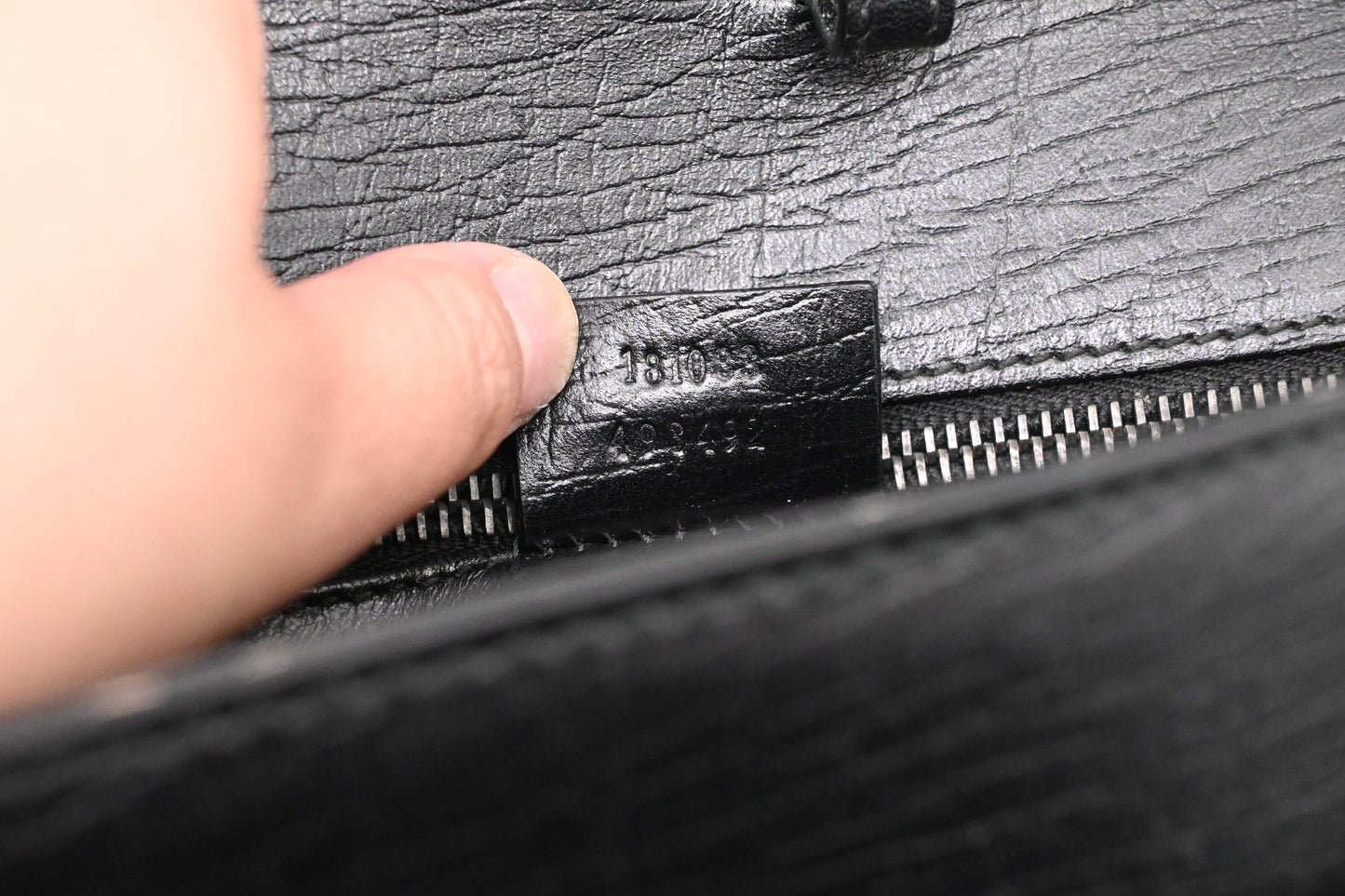Gucci Handbag in Black Leather
