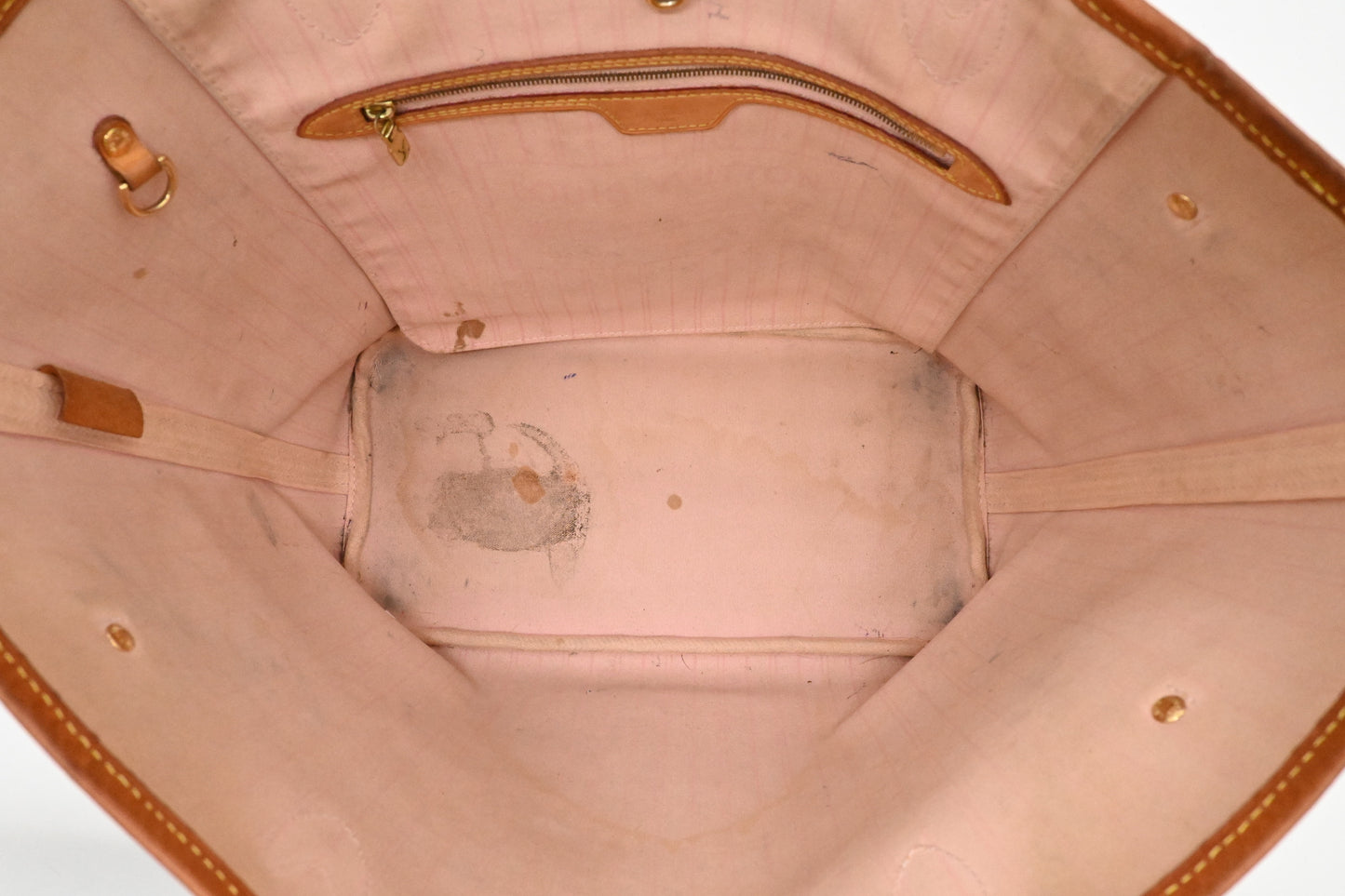 Louis Vuitton Neverfull MM in Damier Azur Canvas