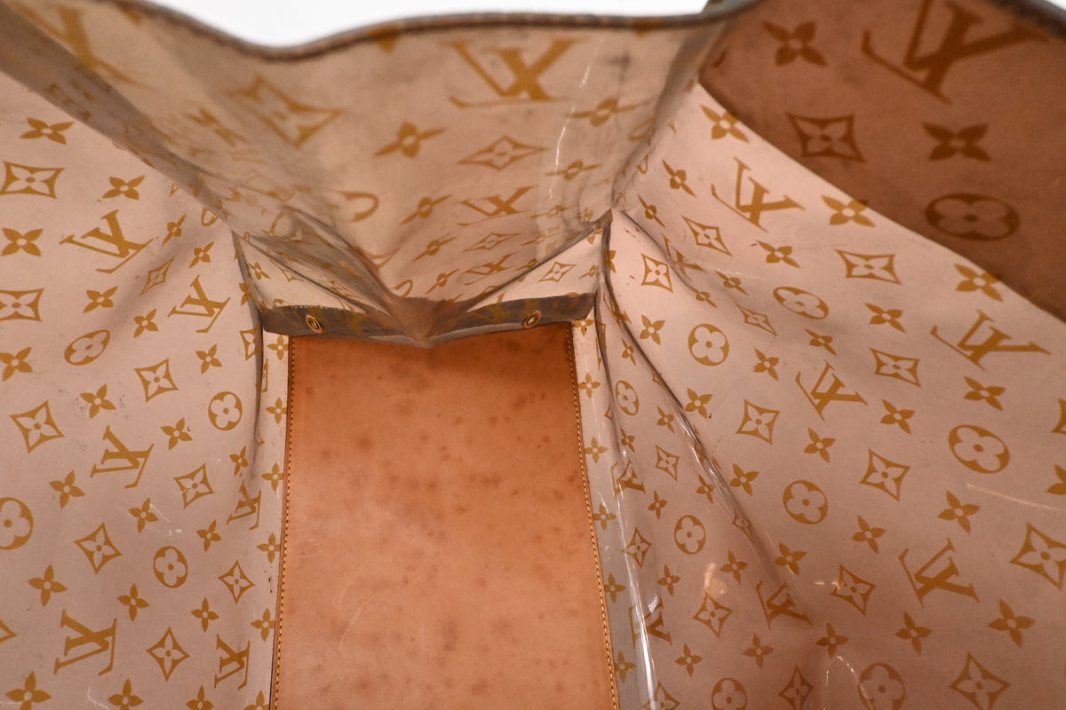Louis Vuitton Cabas Cruise in Monogram Ambre Vinyl