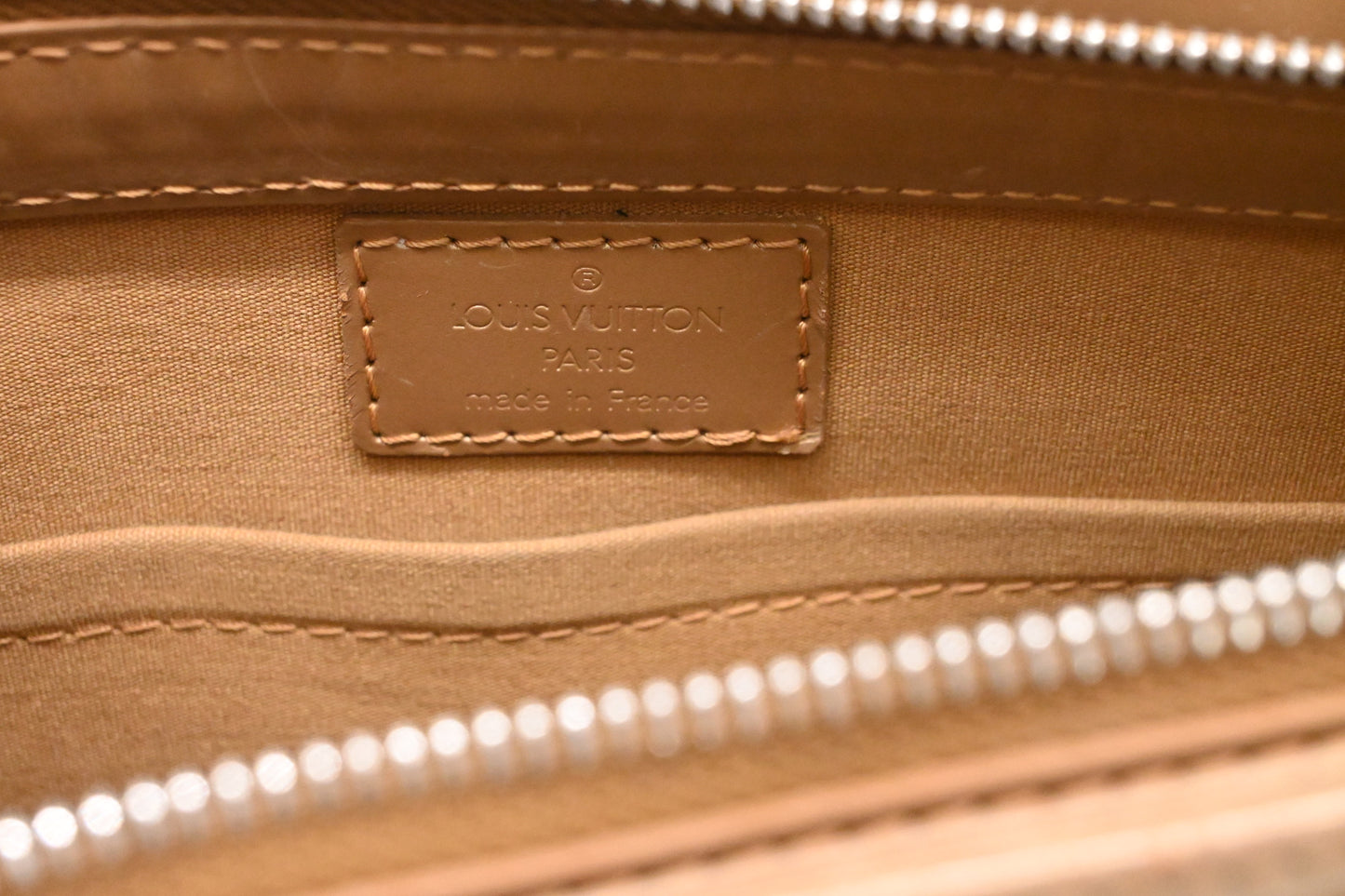 Louis Vuitton Allston in Champagne Gold Matte Leather