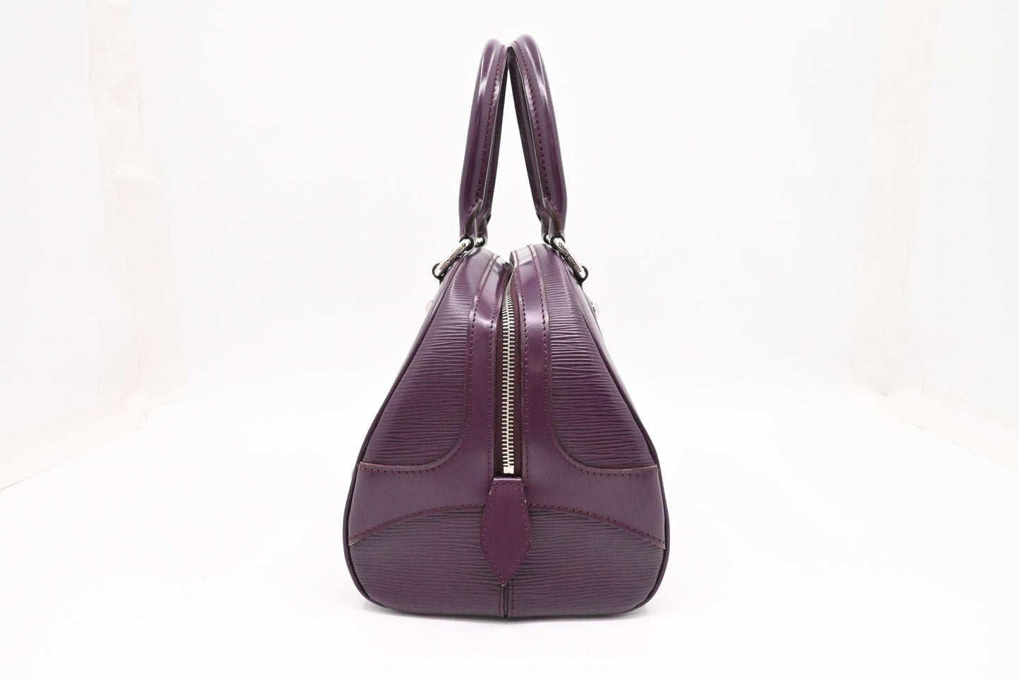 Louis Vuitton Bowling Montaigne PM in Purple Epi Leather