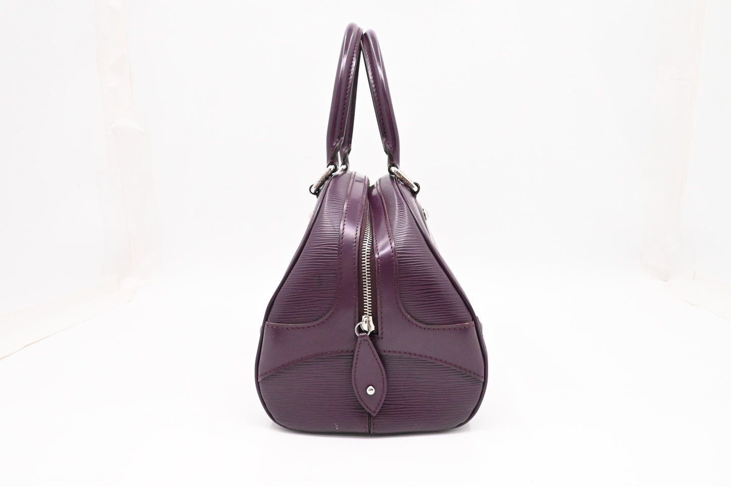 Louis Vuitton Bowling Montaigne PM in Purple Epi Leather