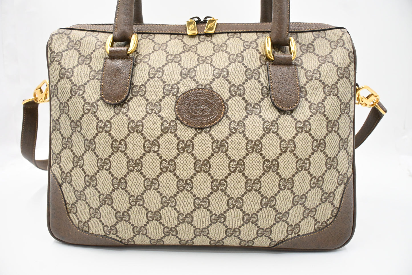 Gucci Boston Bandouliere Bag in GG Supreme Canvas