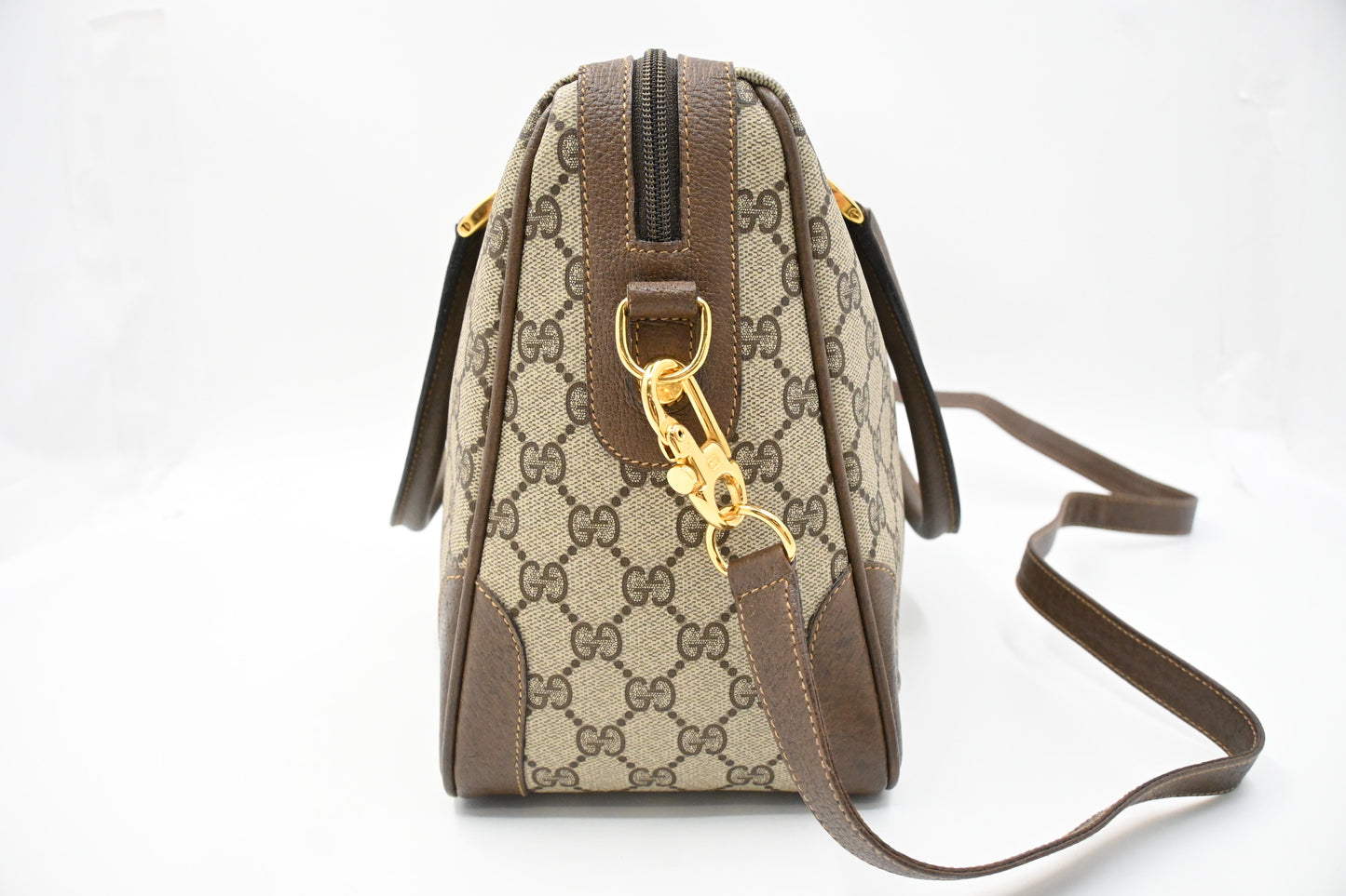 Gucci Boston Bandouliere Bag in GG Supreme Canvas