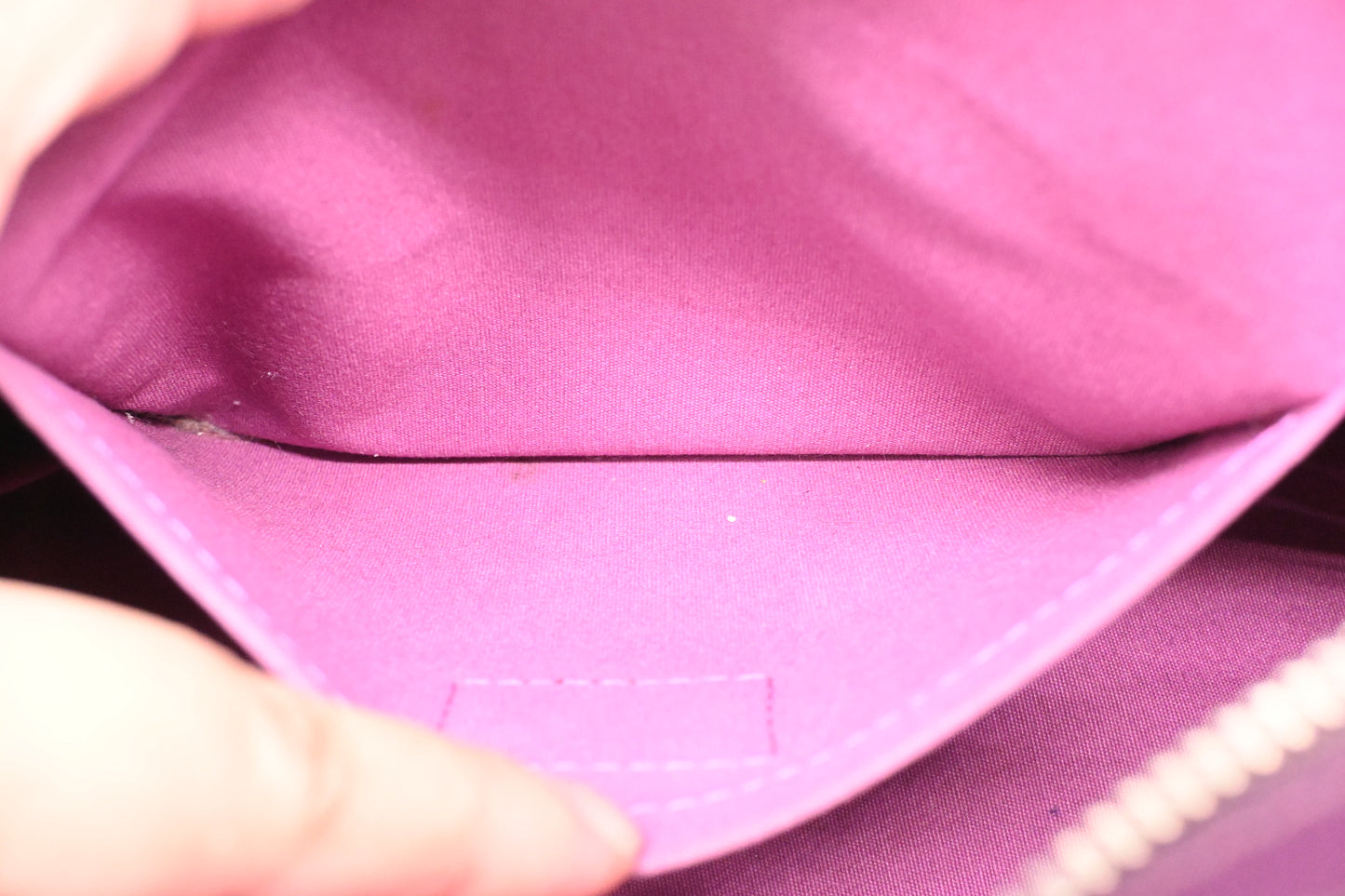 Louis Vuitton Bowling Montaigne PM in Purple Epi Leather