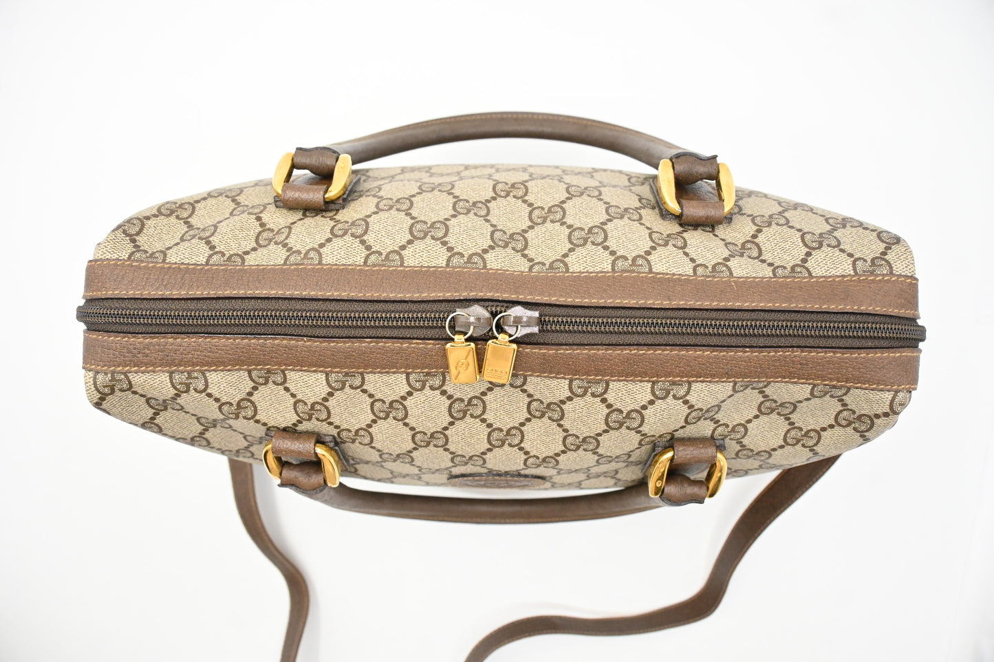 Gucci Boston Bandouliere Bag in GG Supreme Canvas