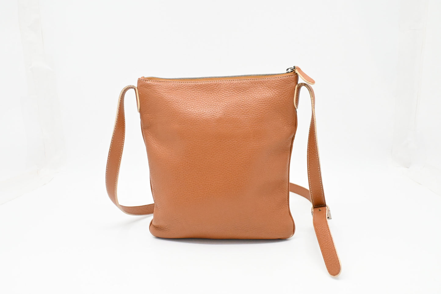 Loewe Crossbody in Tan Brown Leather