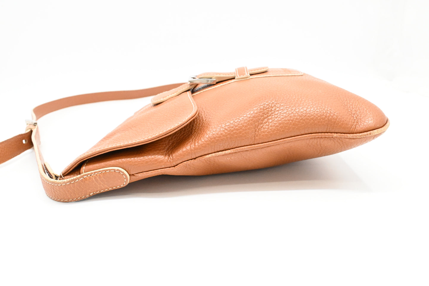 Loewe Crossbody in Tan Brown Leather