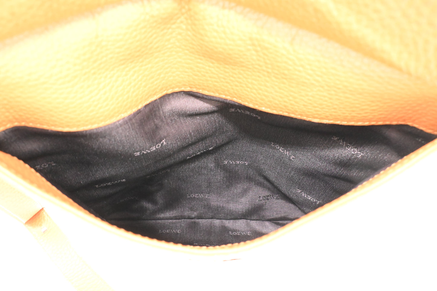 Loewe Crossbody in Tan Brown Leather