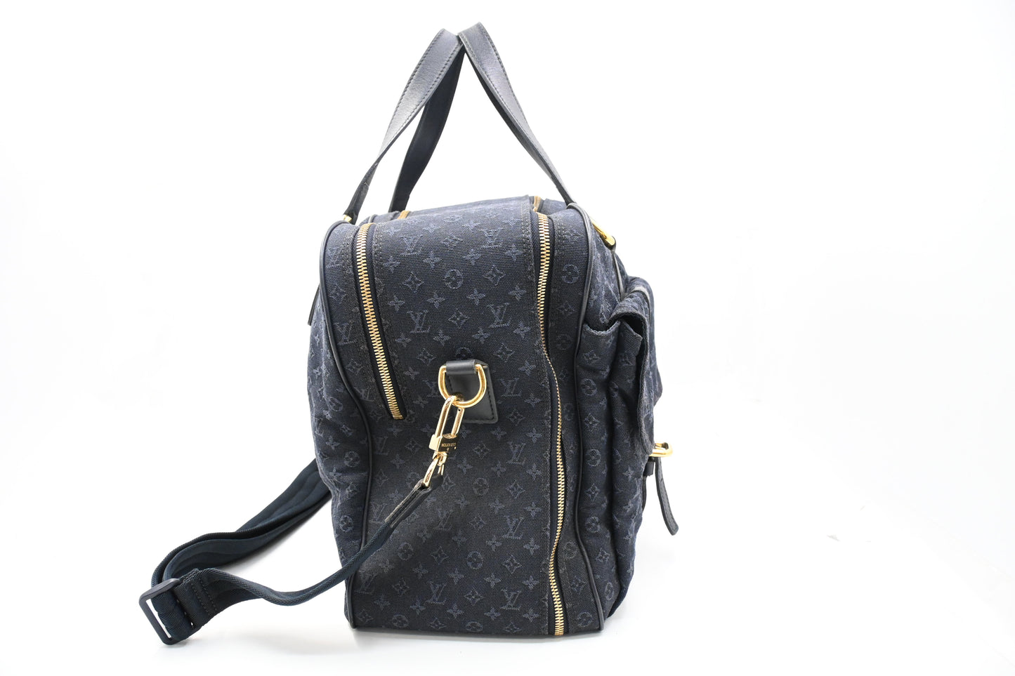 Louis Vuitton Claudine in Dark Blue Minilin Canvas