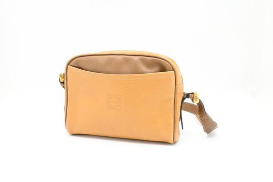 Loewe Crossbody Bag in Brown Leather