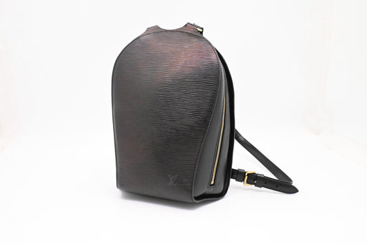 Louis Vuitton Mabillon in Black Leather