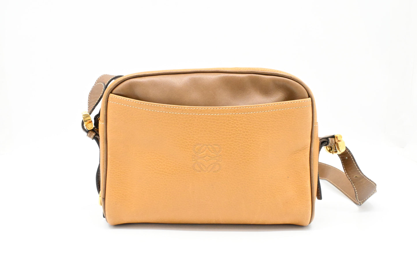 Loewe Crossbody Bag in Brown Leather