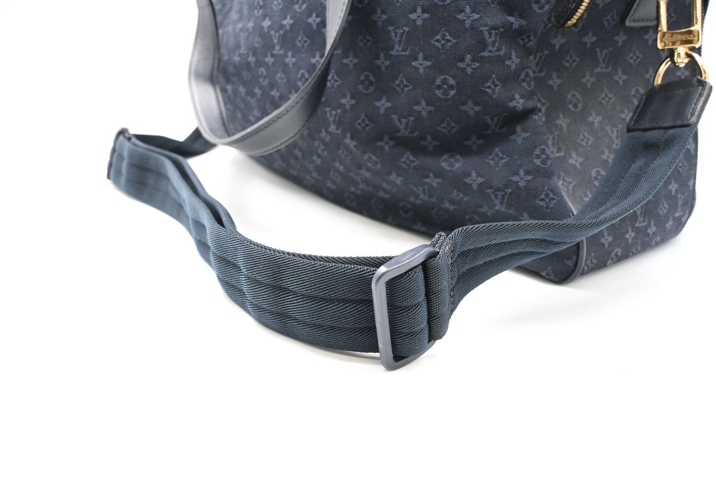 Louis Vuitton Claudine in Dark Blue Minilin Canvas