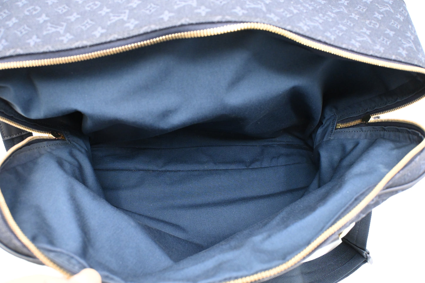 Louis Vuitton Claudine in Dark Blue Minilin Canvas