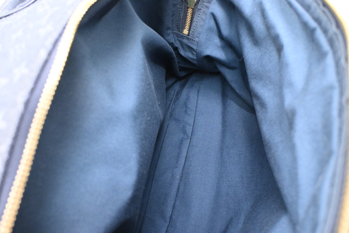 Louis Vuitton Claudine in Dark Blue Minilin Canvas