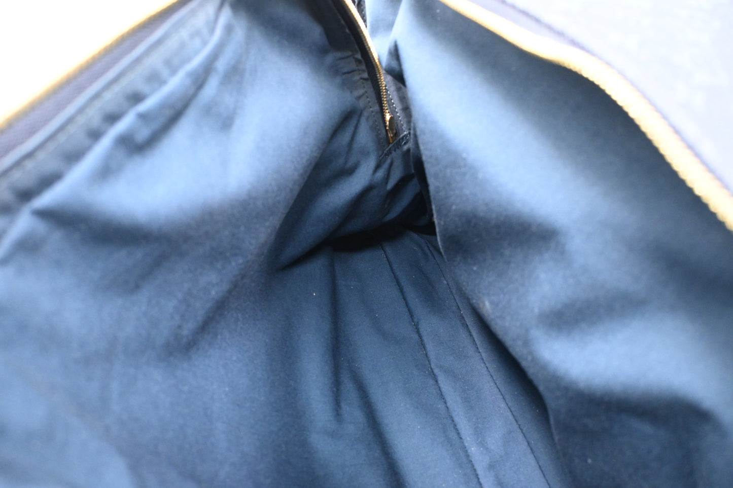 Louis Vuitton Claudine in Dark Blue Minilin Canvas