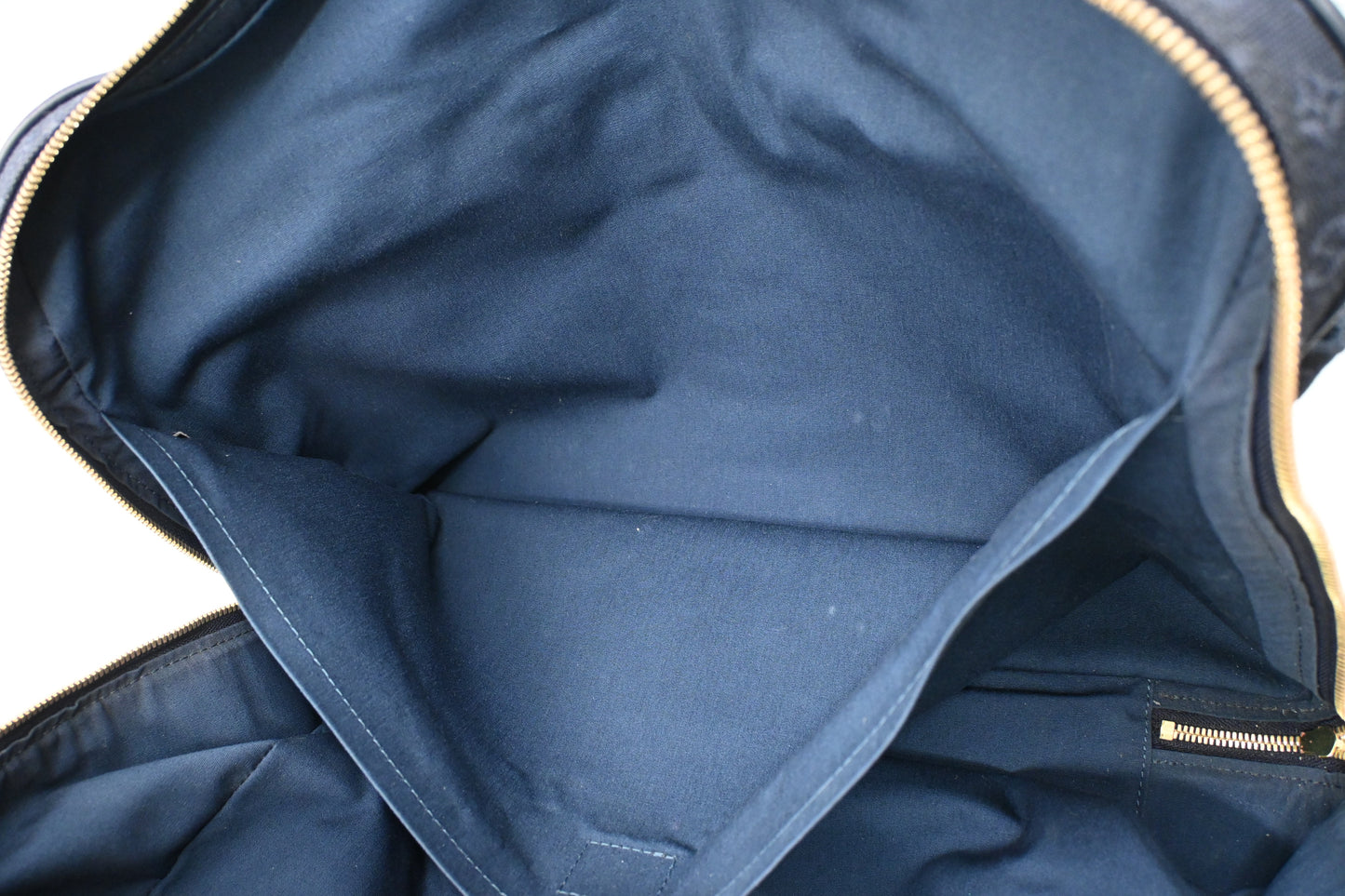 Louis Vuitton Claudine in Dark Blue Minilin Canvas