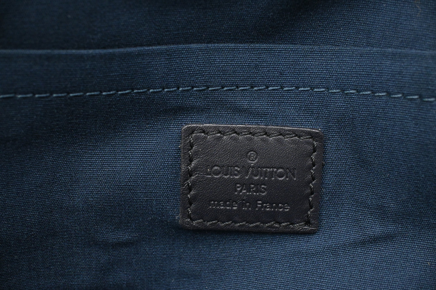 Louis Vuitton Claudine in Dark Blue Minilin Canvas
