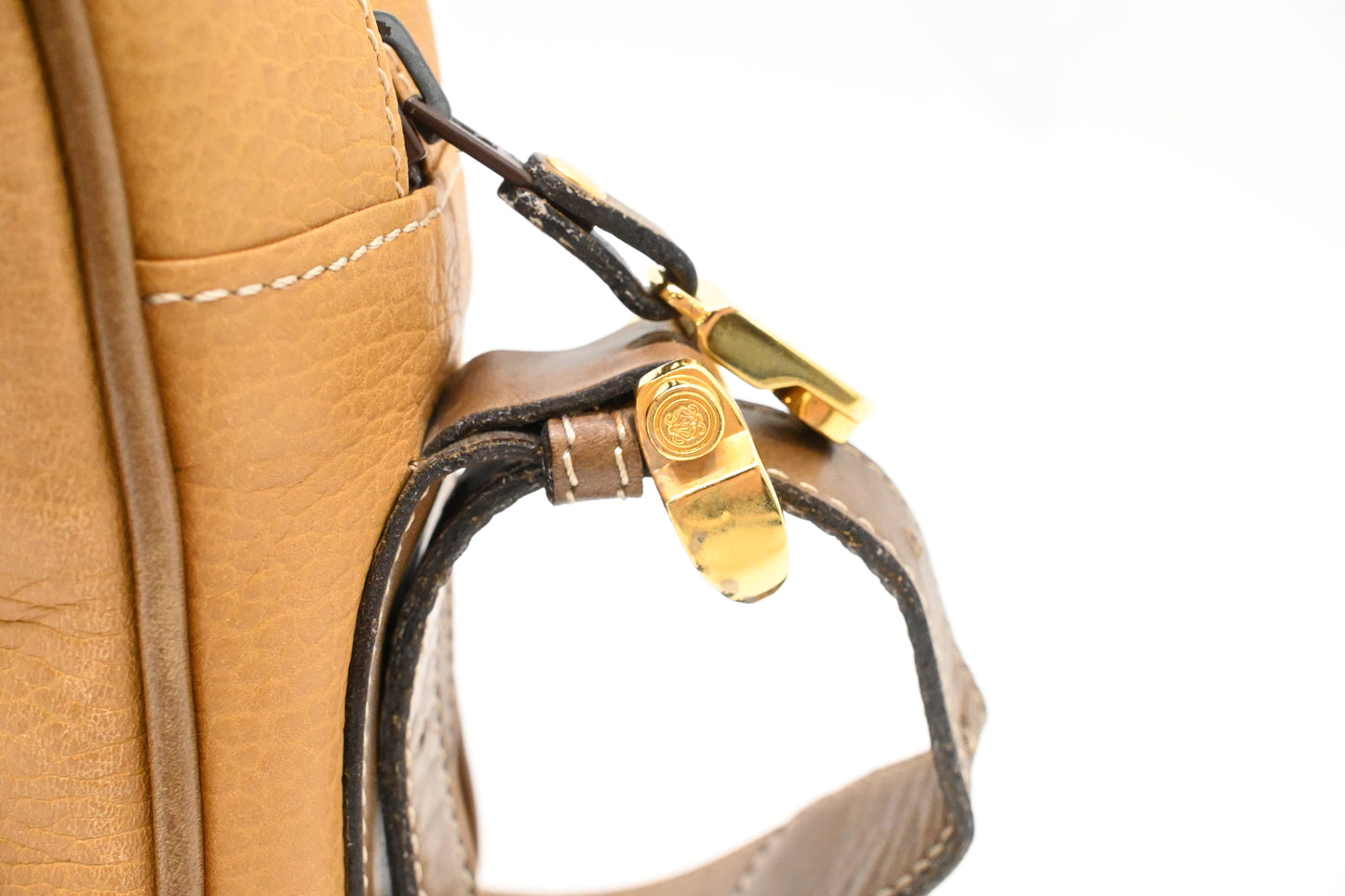 Loewe Crossbody Bag in Brown Leather