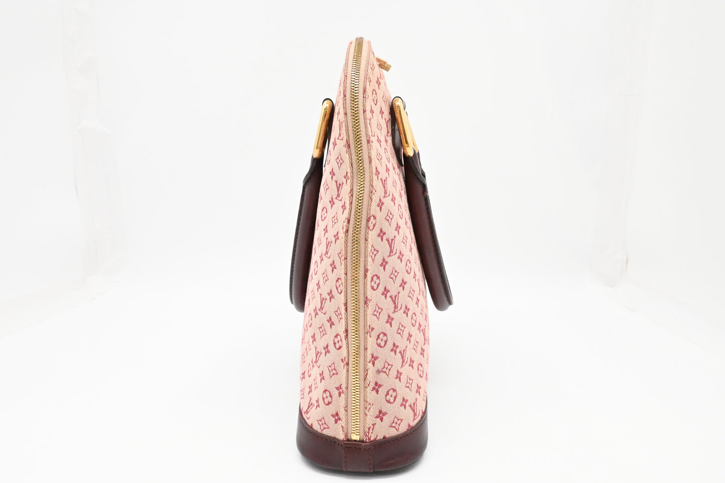 Louis Vuitton Alma Haut in Cerise Minilin Canvas