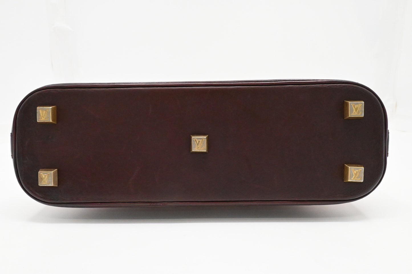 Louis Vuitton Alma Haut in Cerise Minilin Canvas