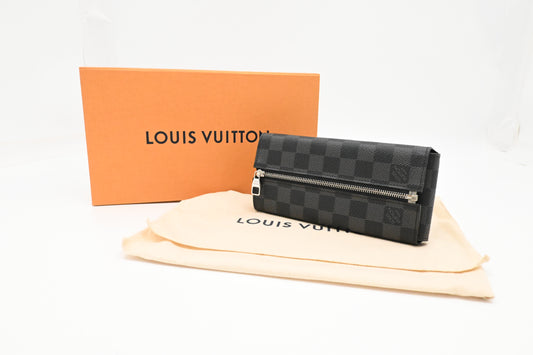 Louis Vuitton Pen Case in Damier Graphite Canvas