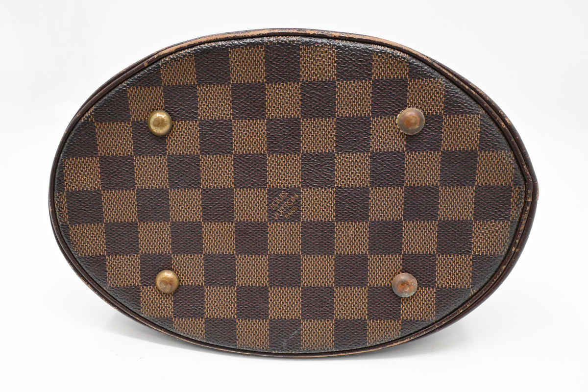 Louis Vuitton Marais Bucket in Damier Ebene Canvas