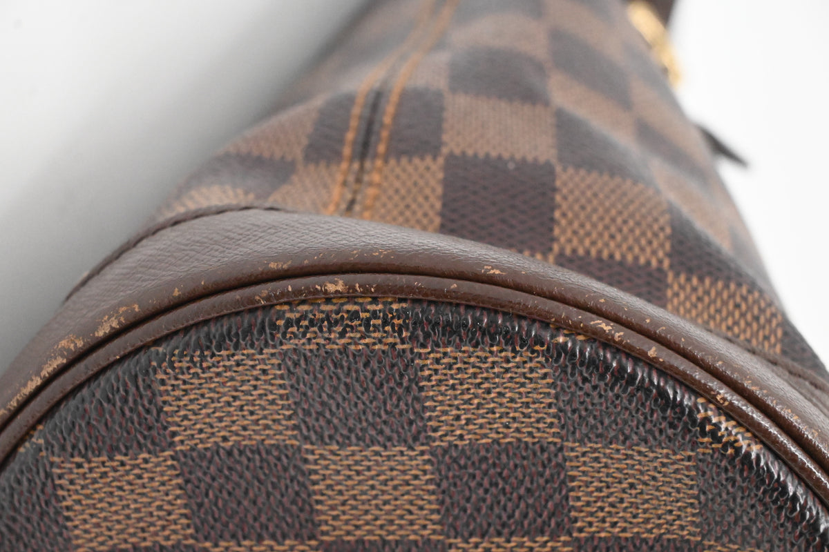 Louis Vuitton Marais Bucket in Damier Ebene Canvas