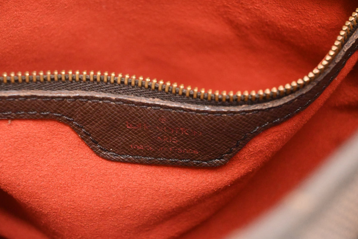Louis Vuitton Marais Bucket in Damier Ebene Canvas