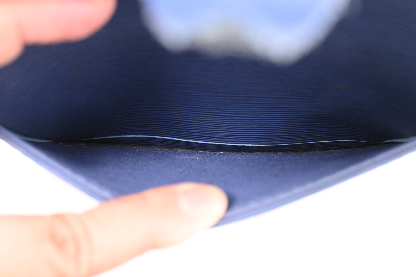 Louis Vuitton Keepall 45 in Dark Blue Epi Leather