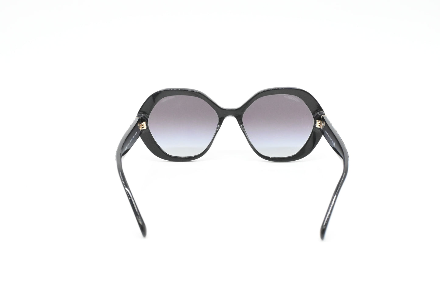Chanel Black Sequin Sunglasses