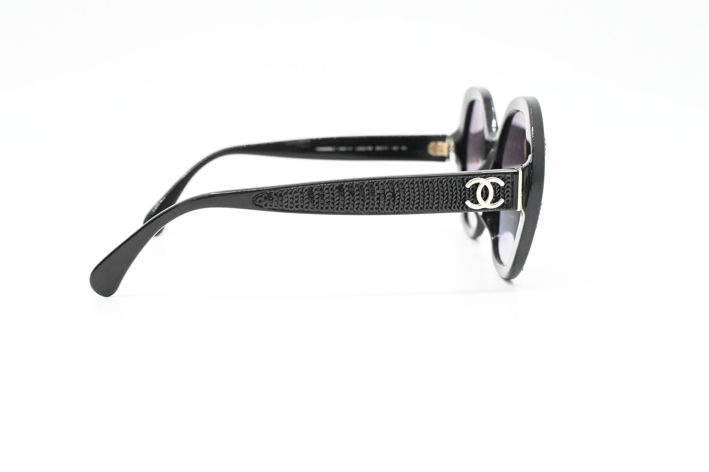 Chanel Black Sequin Sunglasses