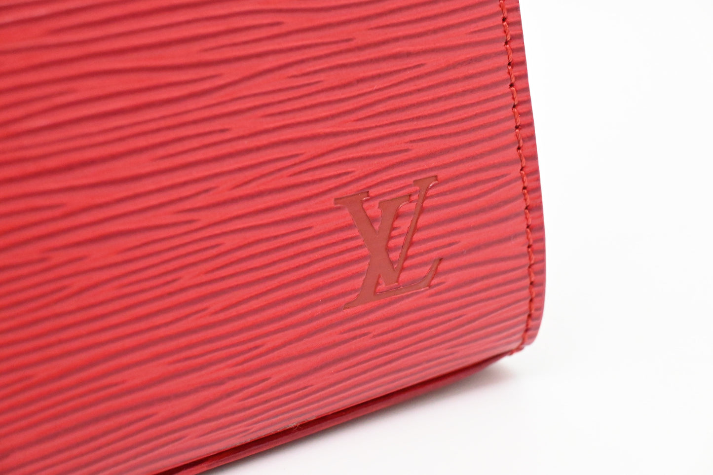 Louis Vuitton Malesherbes in Red Epi Leather