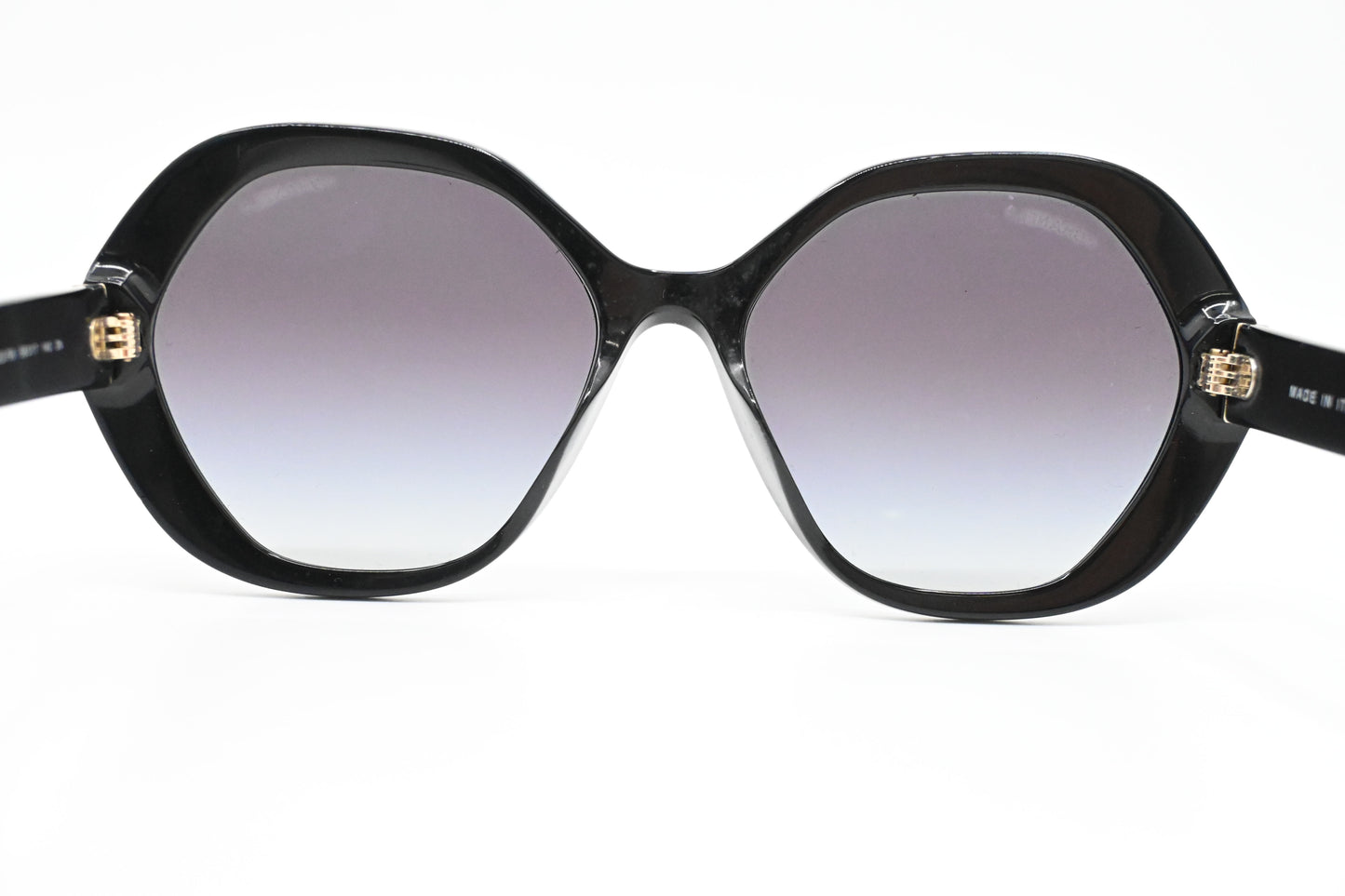 Chanel Black Sequin Sunglasses