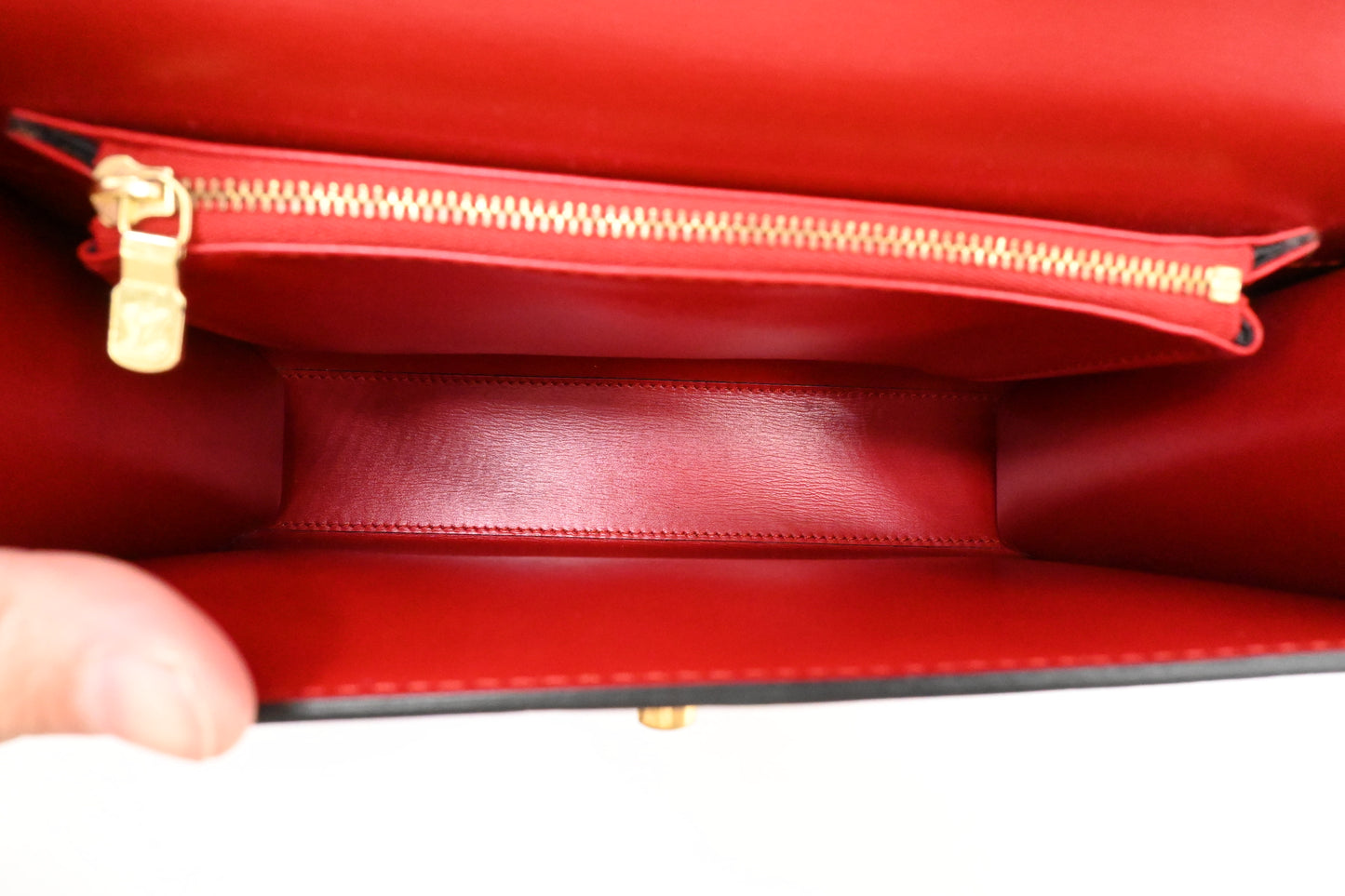 Louis Vuitton Malesherbes in Red Epi Leather