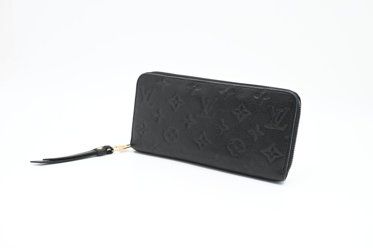 Louis Vuitton Long Zippy Wallet in Black Empreinte Leather