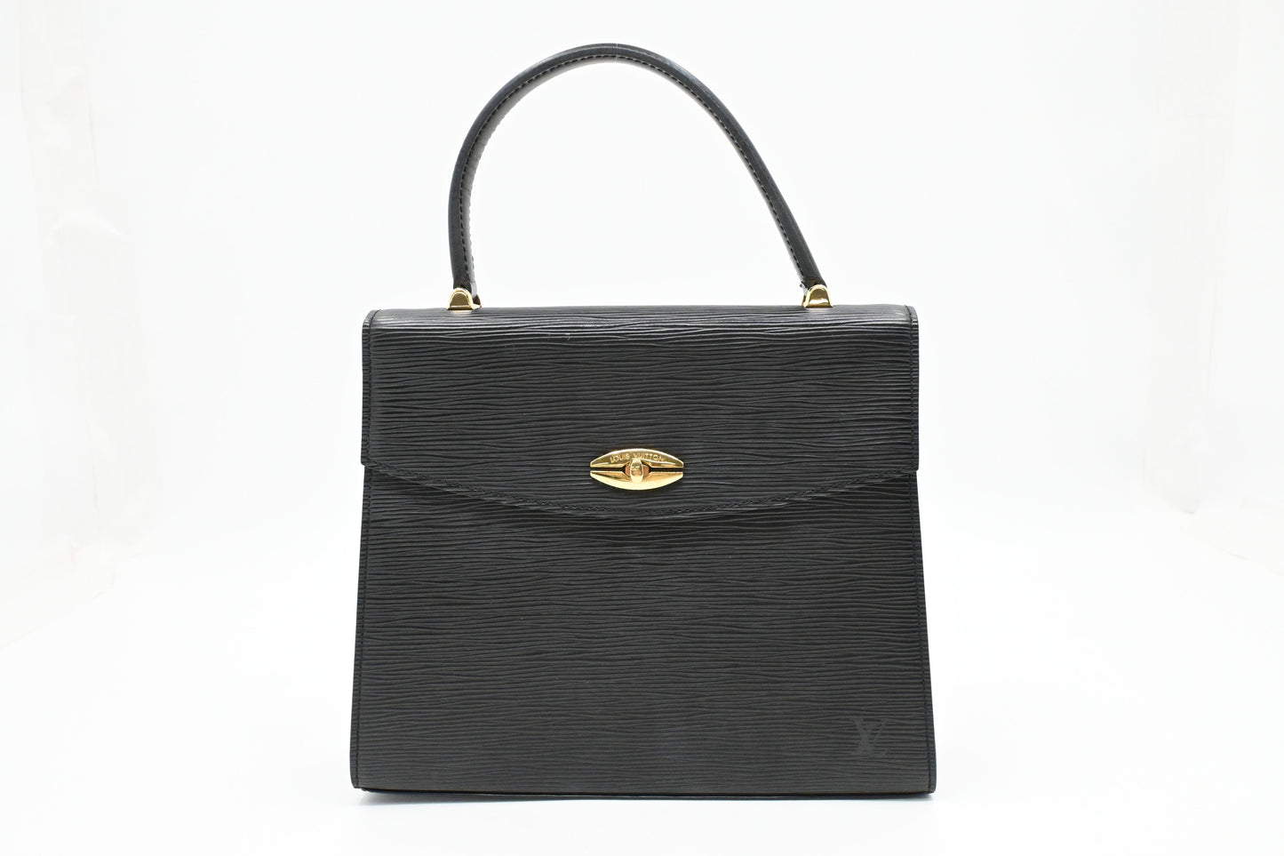 Louis Vuitton Malesherbes in Black Epi Leather