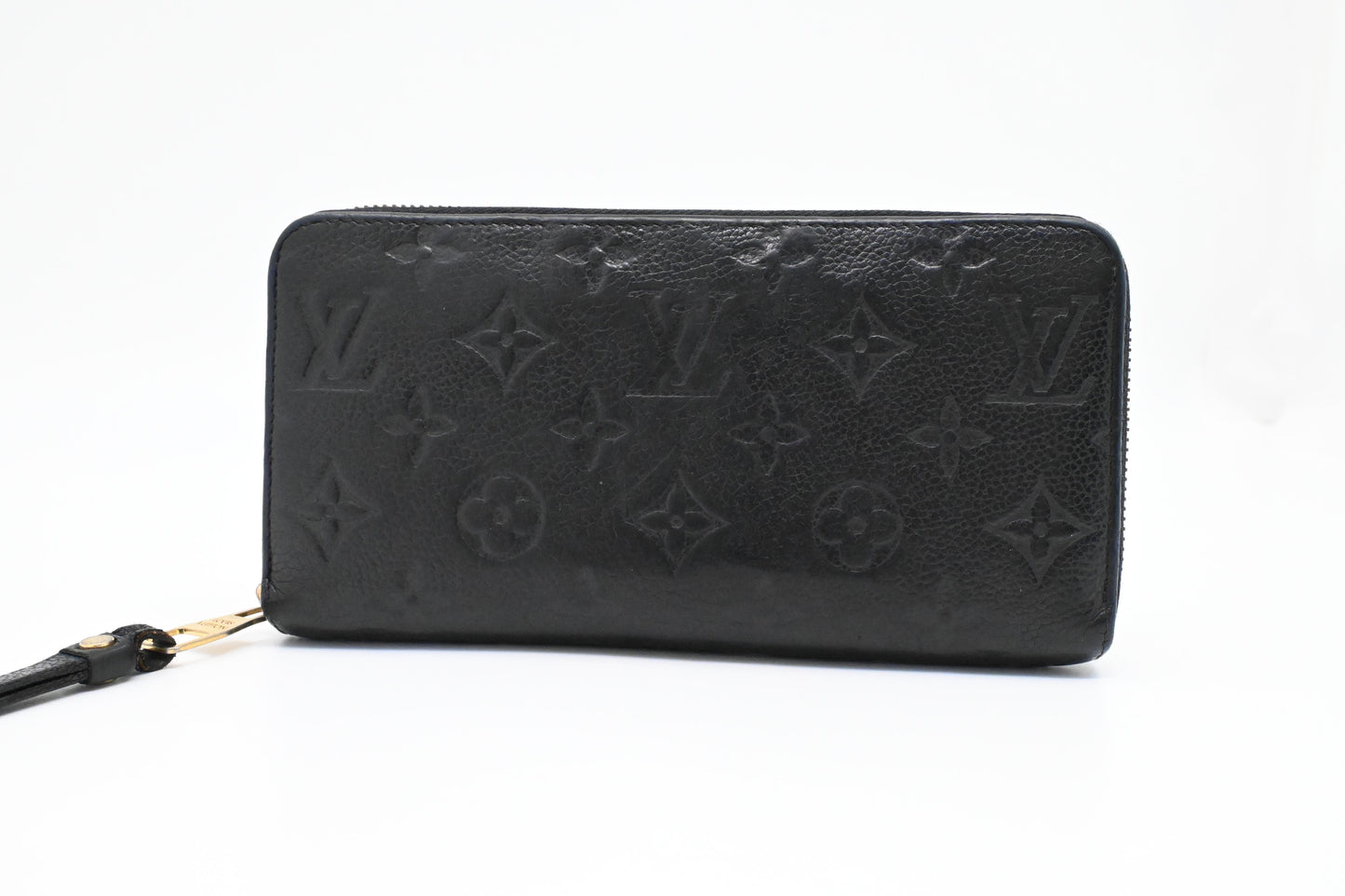 Louis Vuitton Long Zippy Wallet in Black Empreinte Leather
