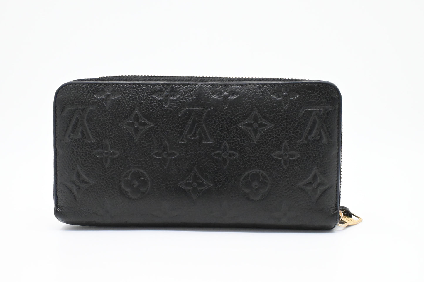Louis Vuitton Long Zippy Wallet in Black Empreinte Leather