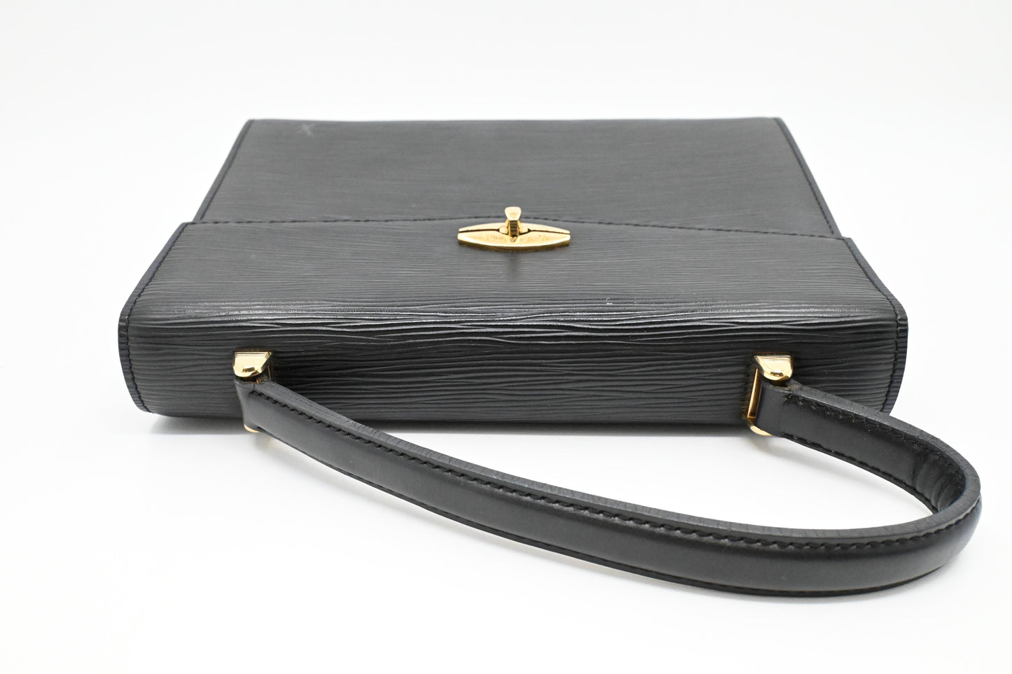 Louis Vuitton Malesherbes in Black Epi Leather