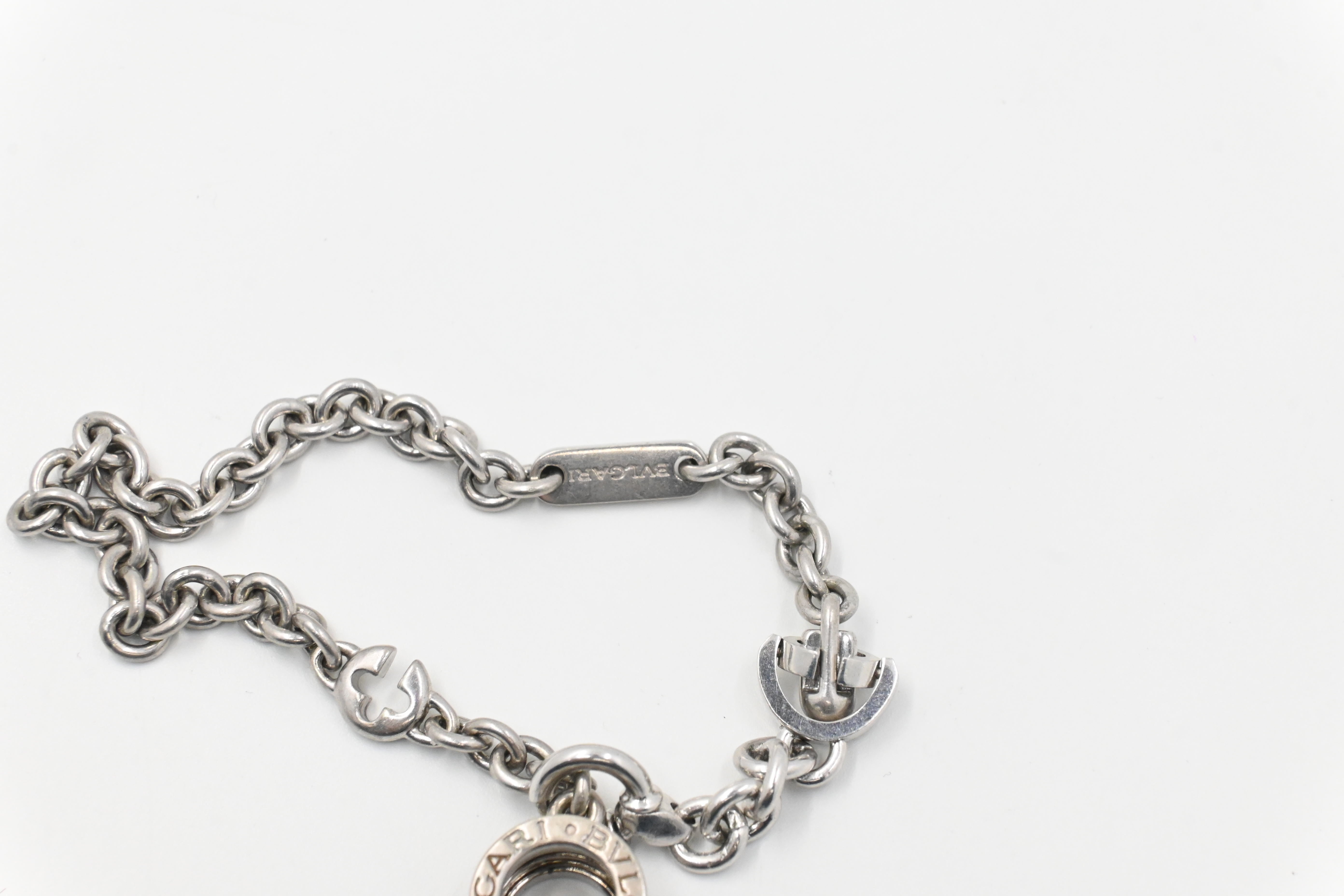 Bvlgari B.zero1 Charm Bracelet in Sterling Silver – Weekly Lux Drop