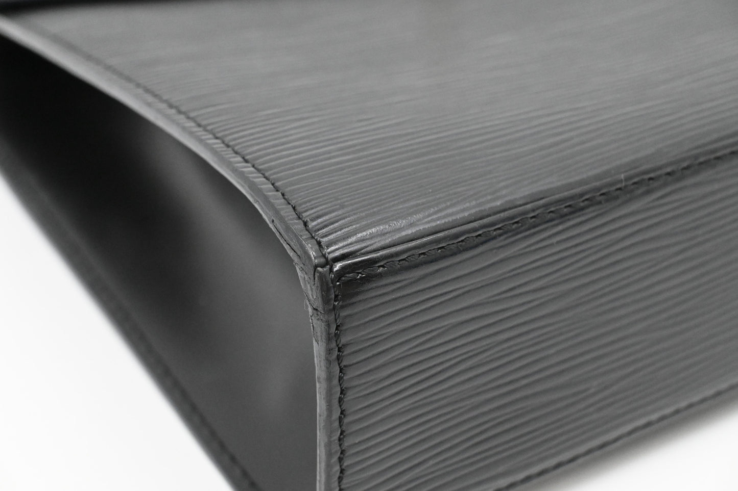 Louis Vuitton Malesherbes in Black Epi Leather