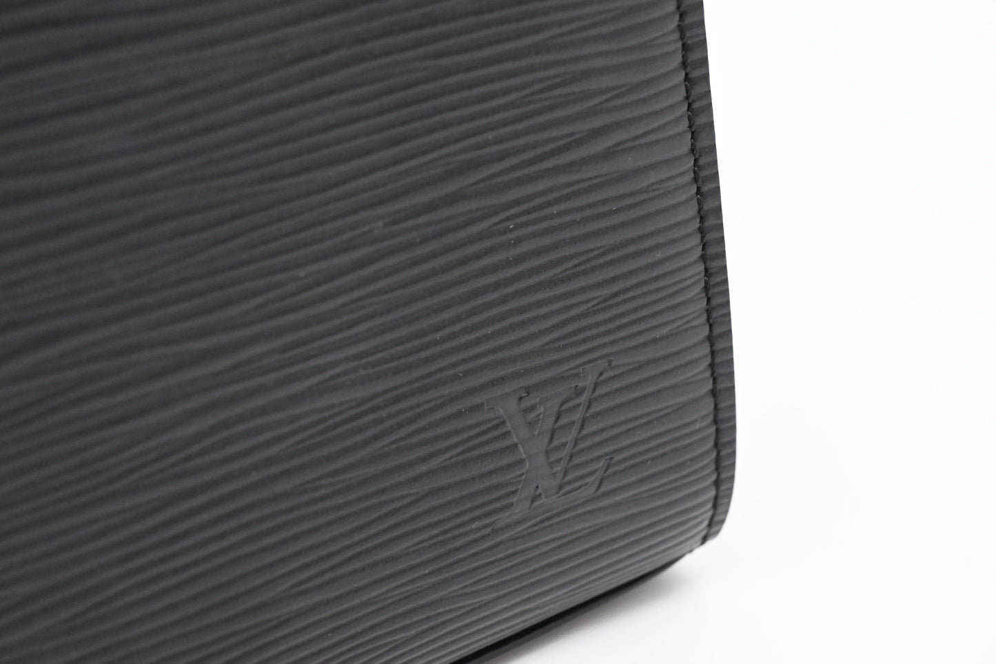 Louis Vuitton Malesherbes in Black Epi Leather